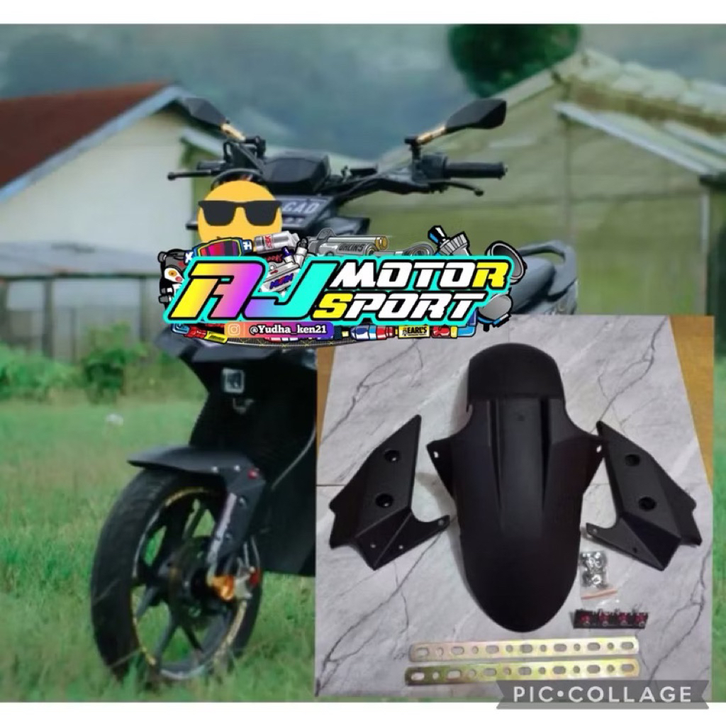 SPAKBOR DEPAN VARIASI BEAT STREET MODEL NINJA FI PNP X RIDE