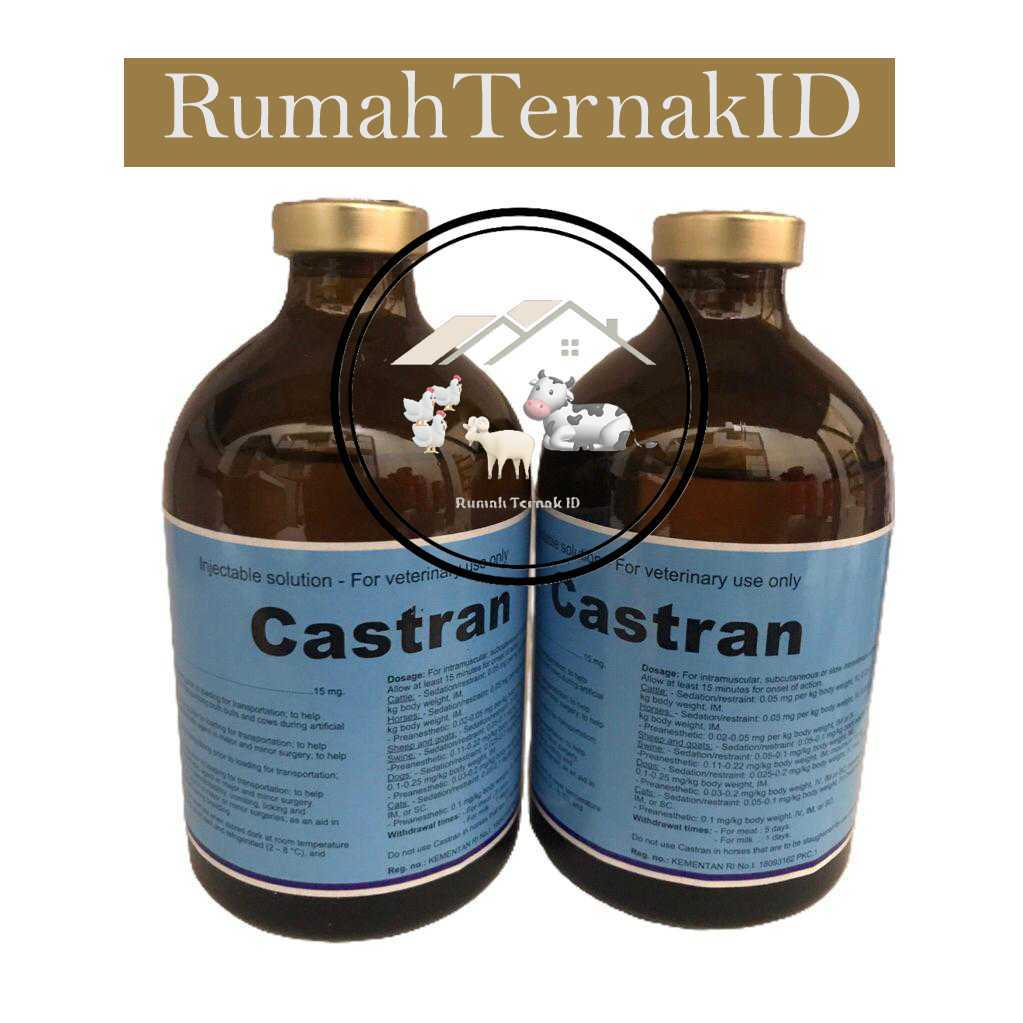 Castran 100 ml | Anastesi untuk hewan