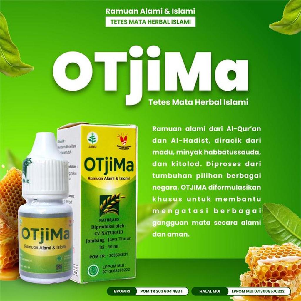 OTJIMA Naturaid Tetes Mata Herbal Atasi Minus Katarak Glaukoma OTJIMA Gurah Mata 10ml BPOM