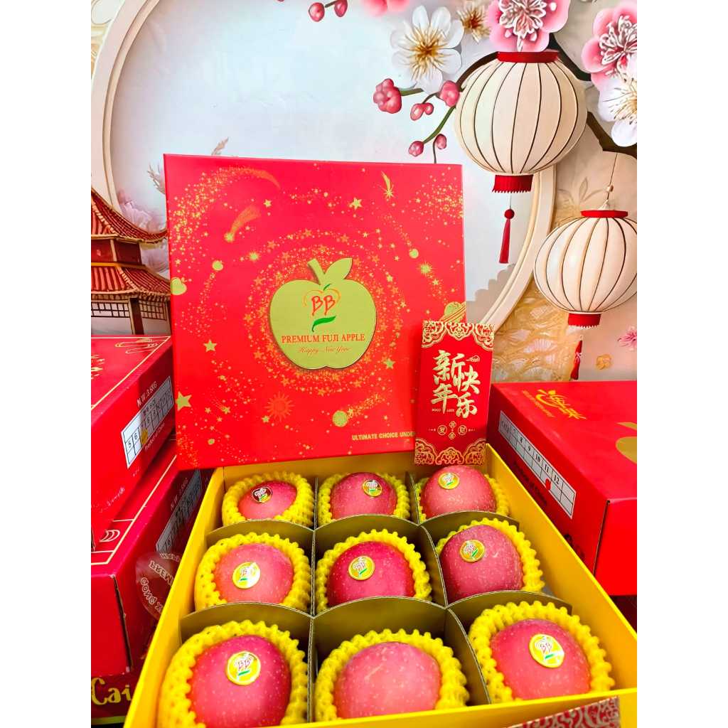 Apel Fuji Imlek|Apel Fuji Gift Box Imlek|Fuji Giftbox CNY