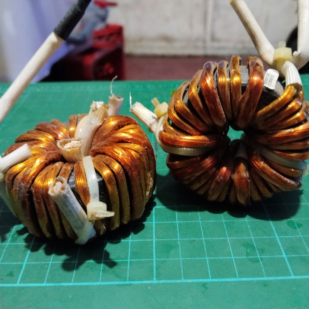 trafo ferit core bekas mesin las diamiter 6 x 2,5cm, gambling