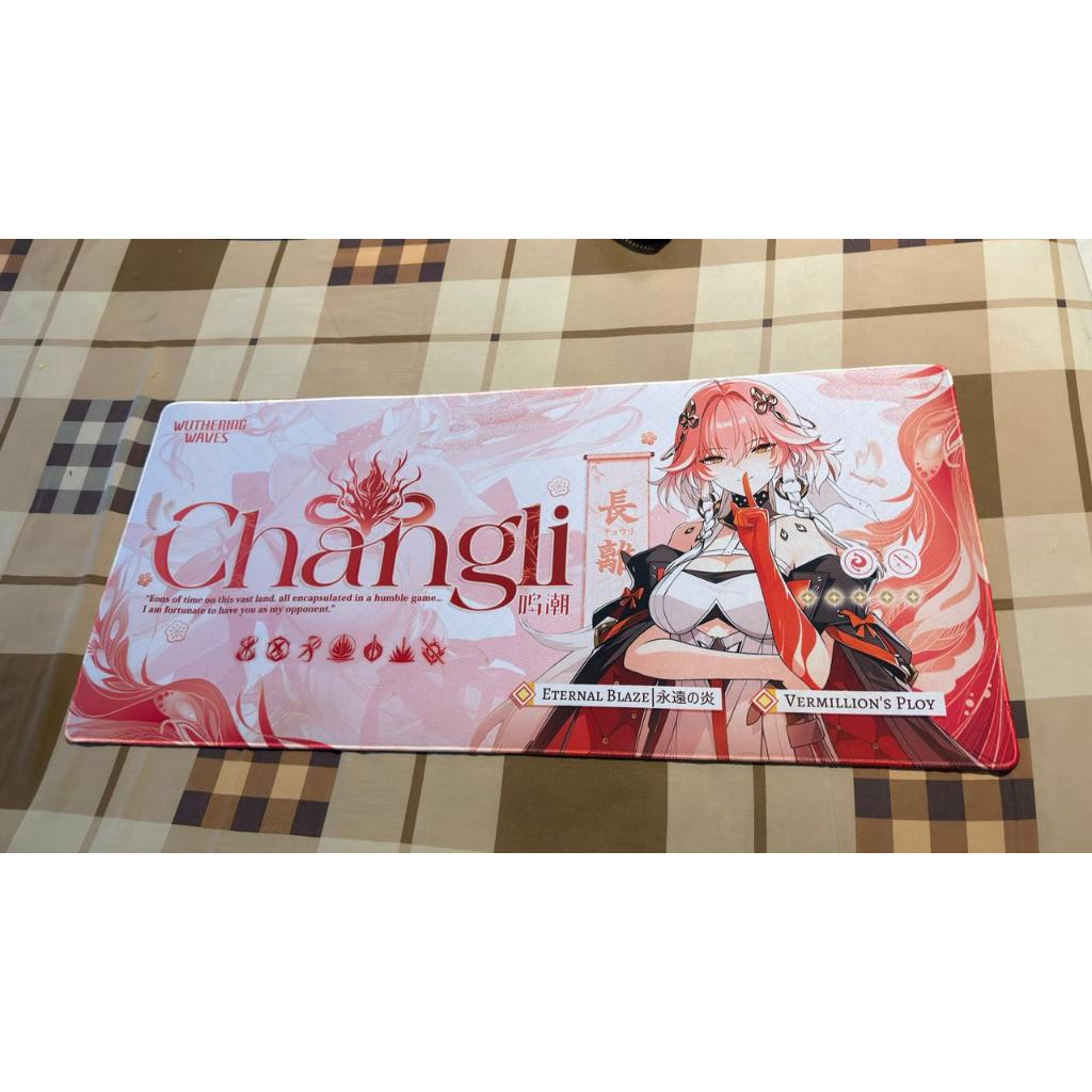 Deskmat Mousepad Wuthering Wave Changli