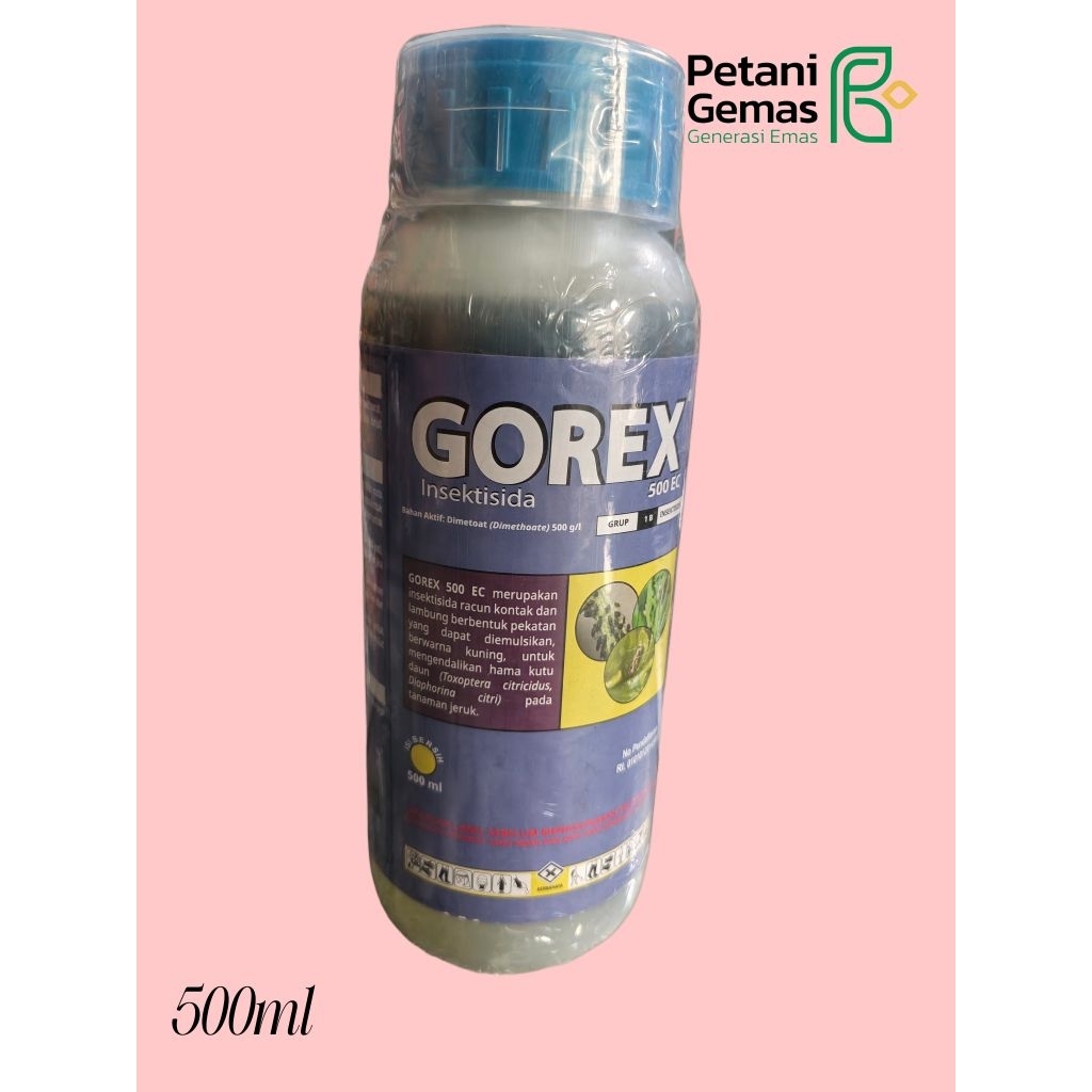insektisida GOREK 500ML bahan aktif dimetoat 500g/l