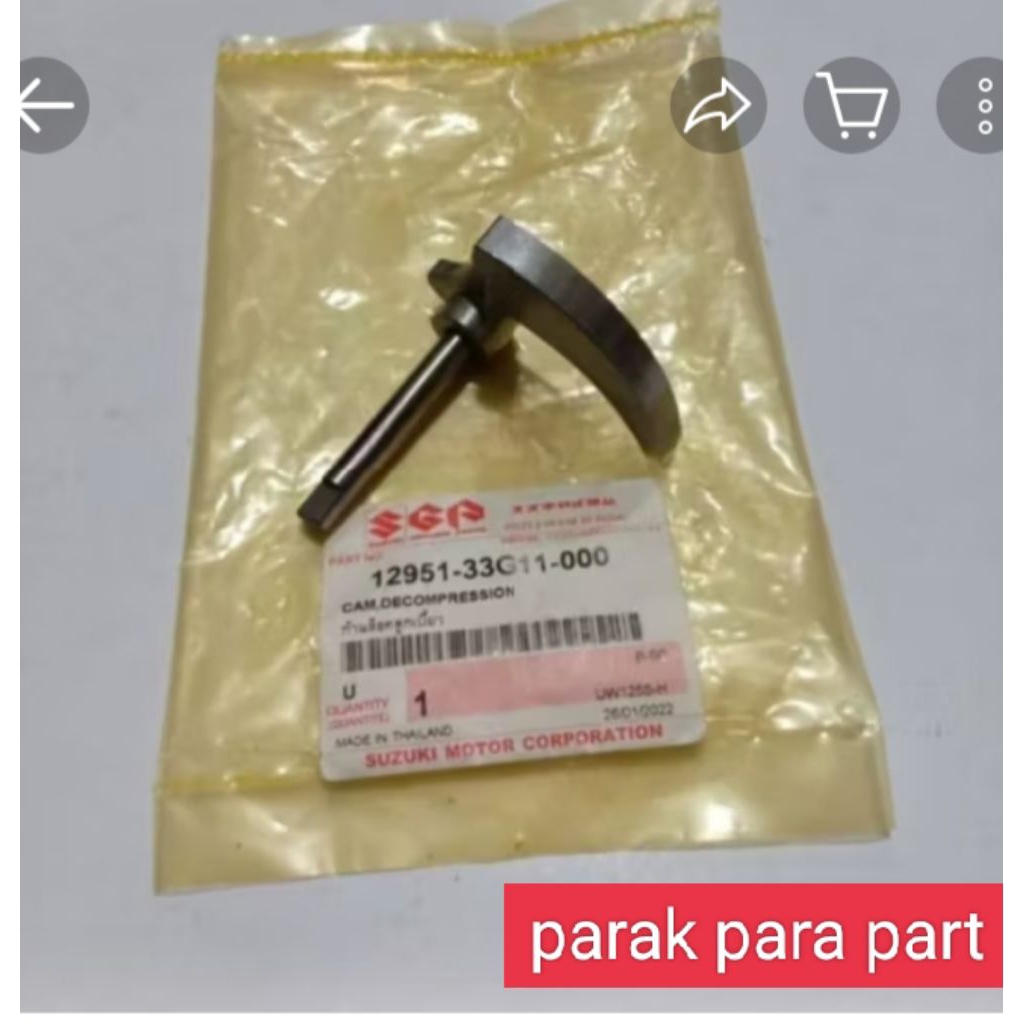 Platuk Dekompresi Noken As Suzuki Skywave Hayate Skydrive Spin 125