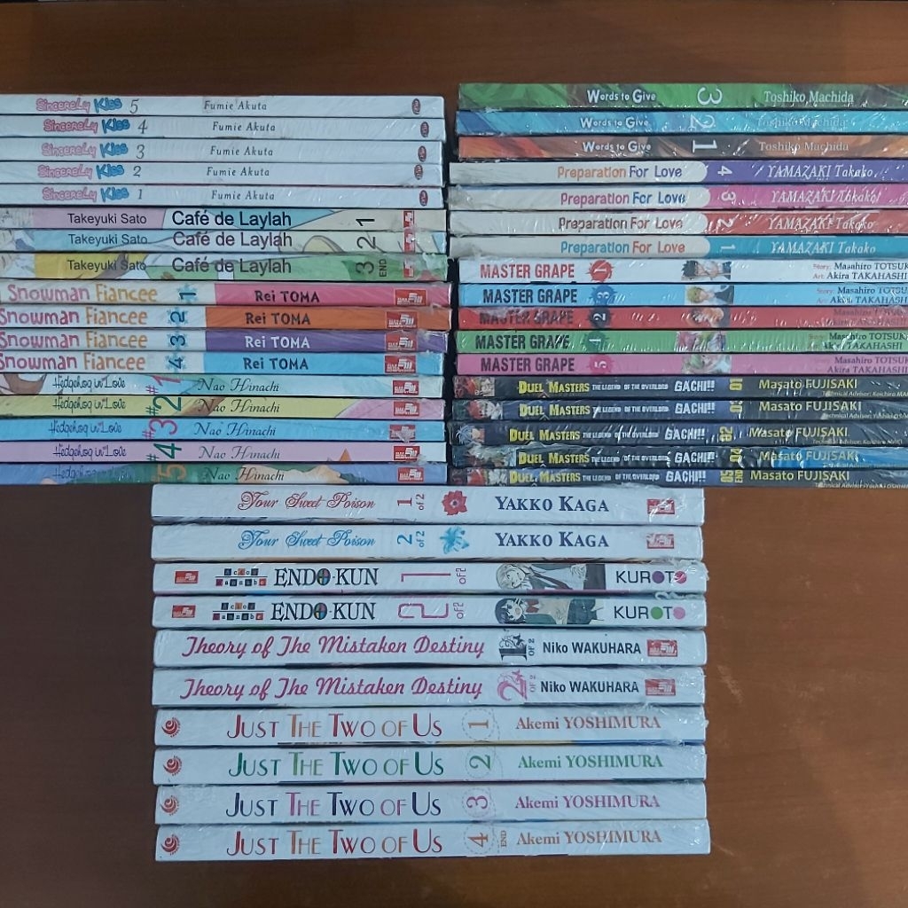 KOMIK SET TAMAT - KOMIK MURAH - ORI GRAMEDIA - SEGELKOMIK SET TAMAT - KOMIK MURAH - ORI GRAMEDIA - S