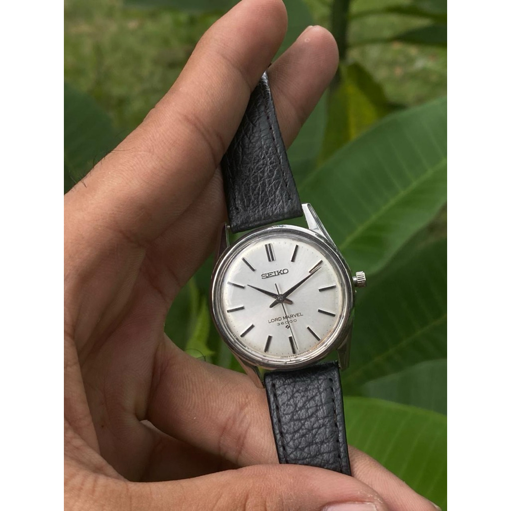 seiko lord marvel stainless steel