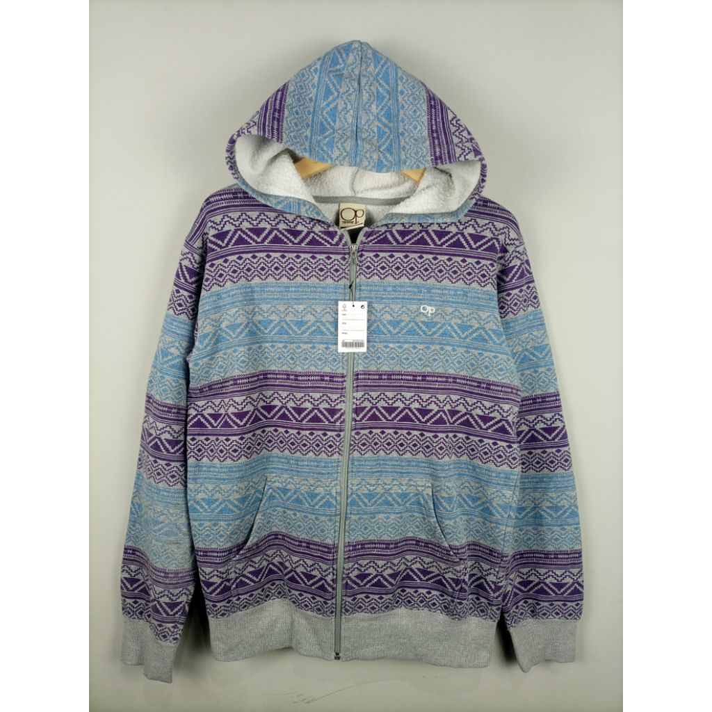 Jaket Ocean Pacific C.a.l.i.f.o.r.n.i.a Hodie Ziper Navajo Original_Size L