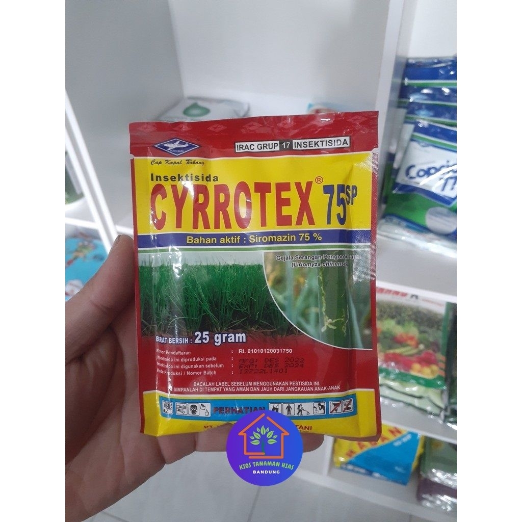 Insektisida Cyrrotex 25 gram