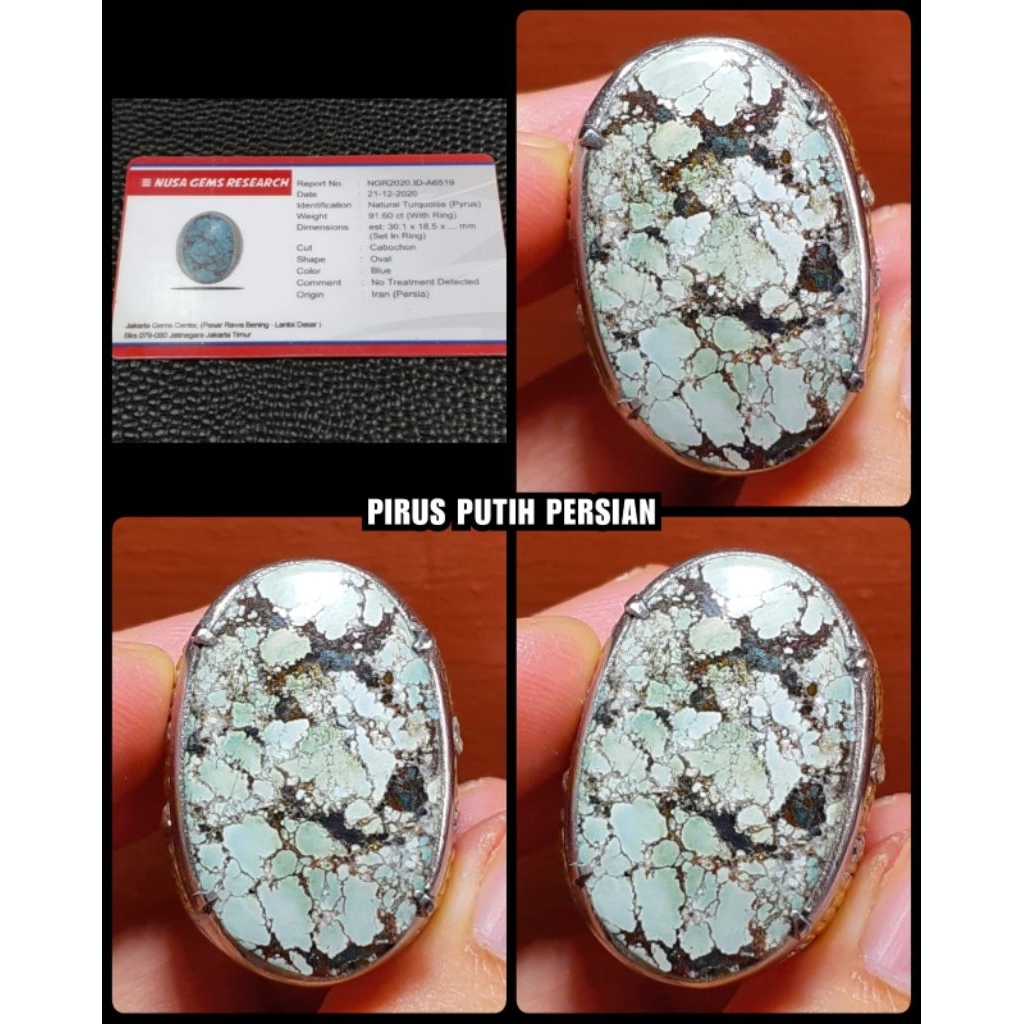 BATU PIRUS JUMBO SUPER KUNO PERSIA IRAN