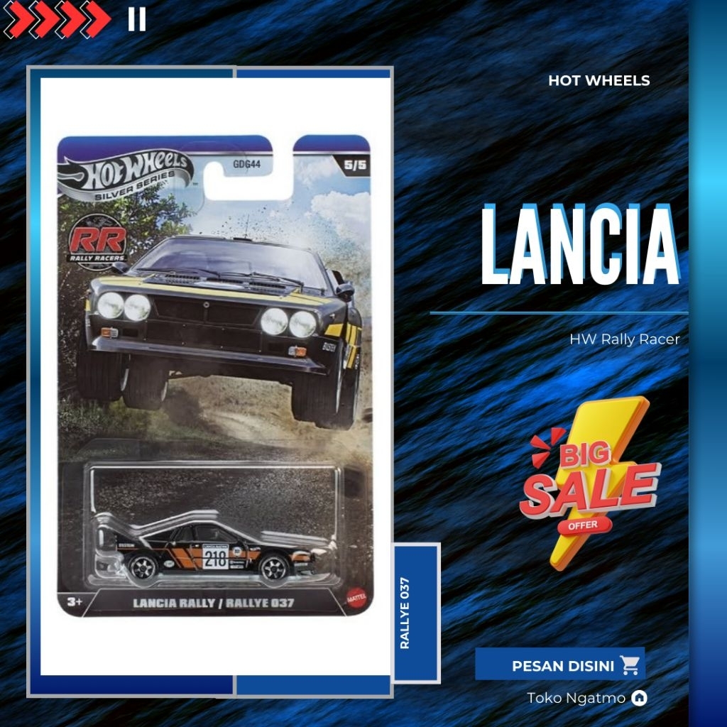 Hot Wheels Rally Racer " Lancia Rally/Rallye 037 "