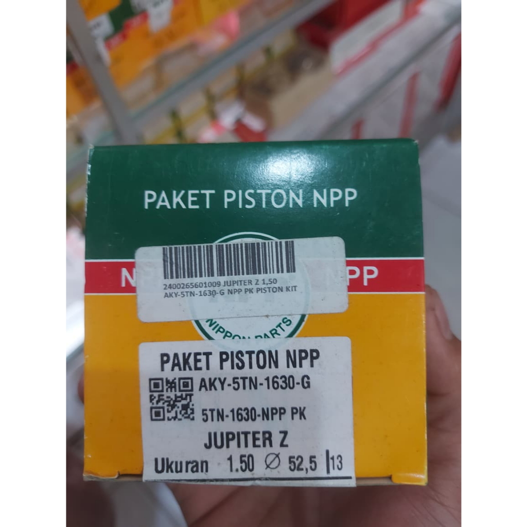 Piston NPP Seher Piston Kit Jupiter Z NPP Oversize STD 25 50 75 100 125 150 175 200