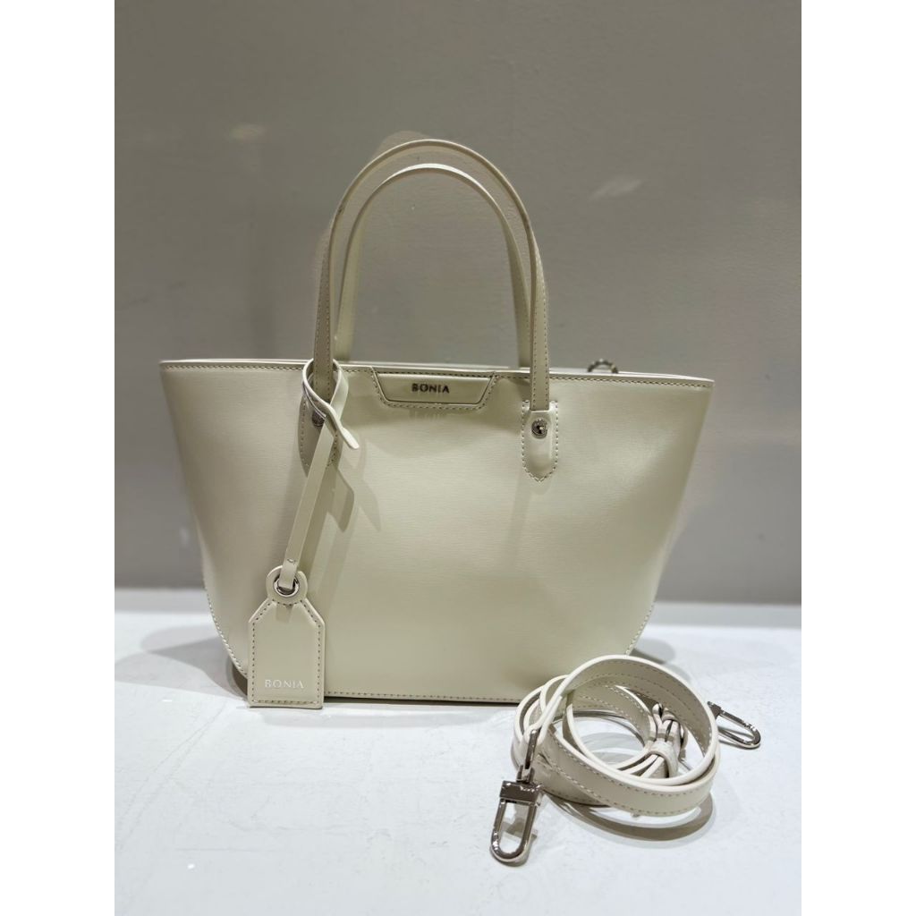 TOTE BAG BONIA ORIGINAL PUTIH POLOS