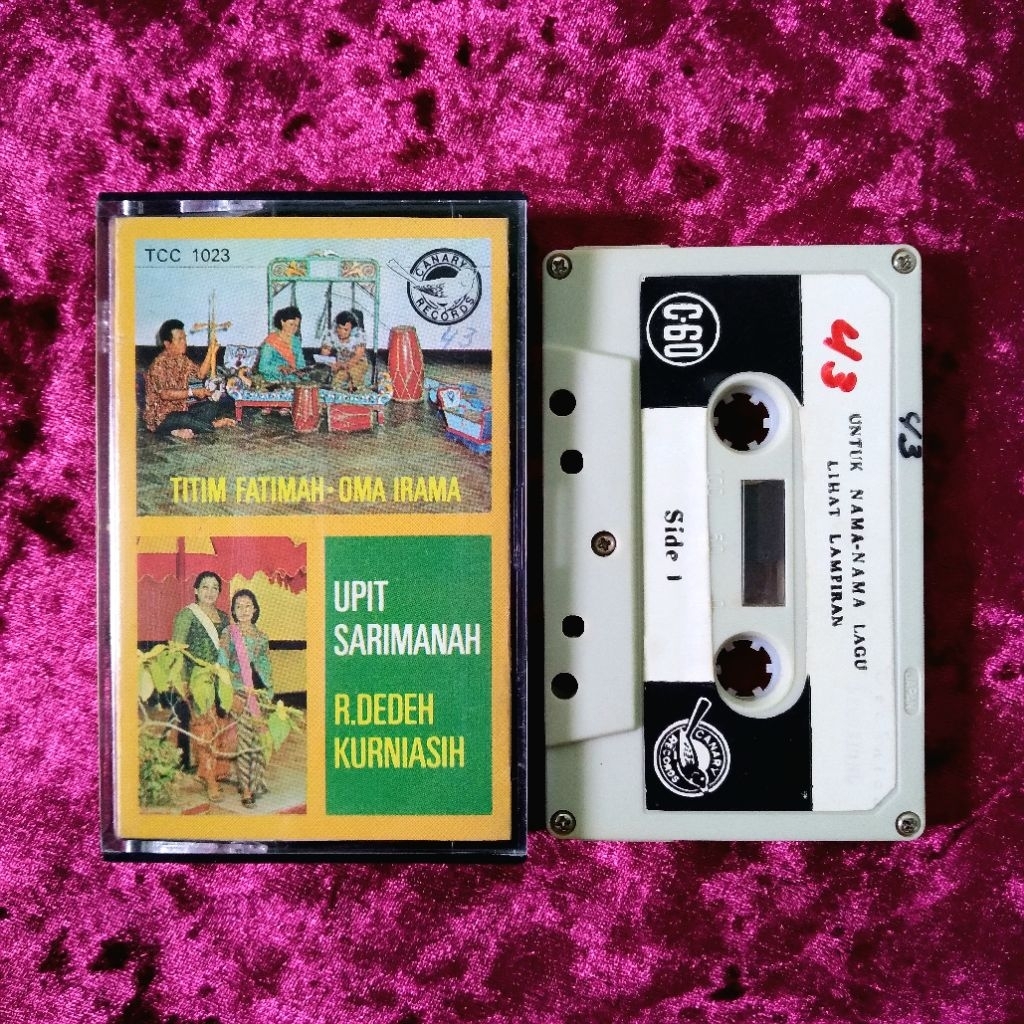 Kaset Titim Fatimah / Oma Irama / Upit Sarimanah / R Dedeh Kurniasih - Poho Ka Balik