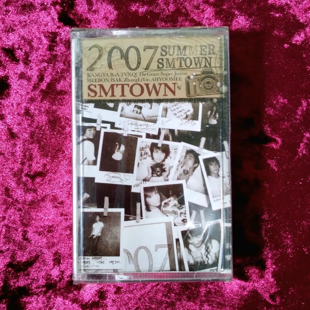 Kaset V/A (Kangta, BoA, TVXQ, dll) - 2007 Summer SMTOWN (Segel)