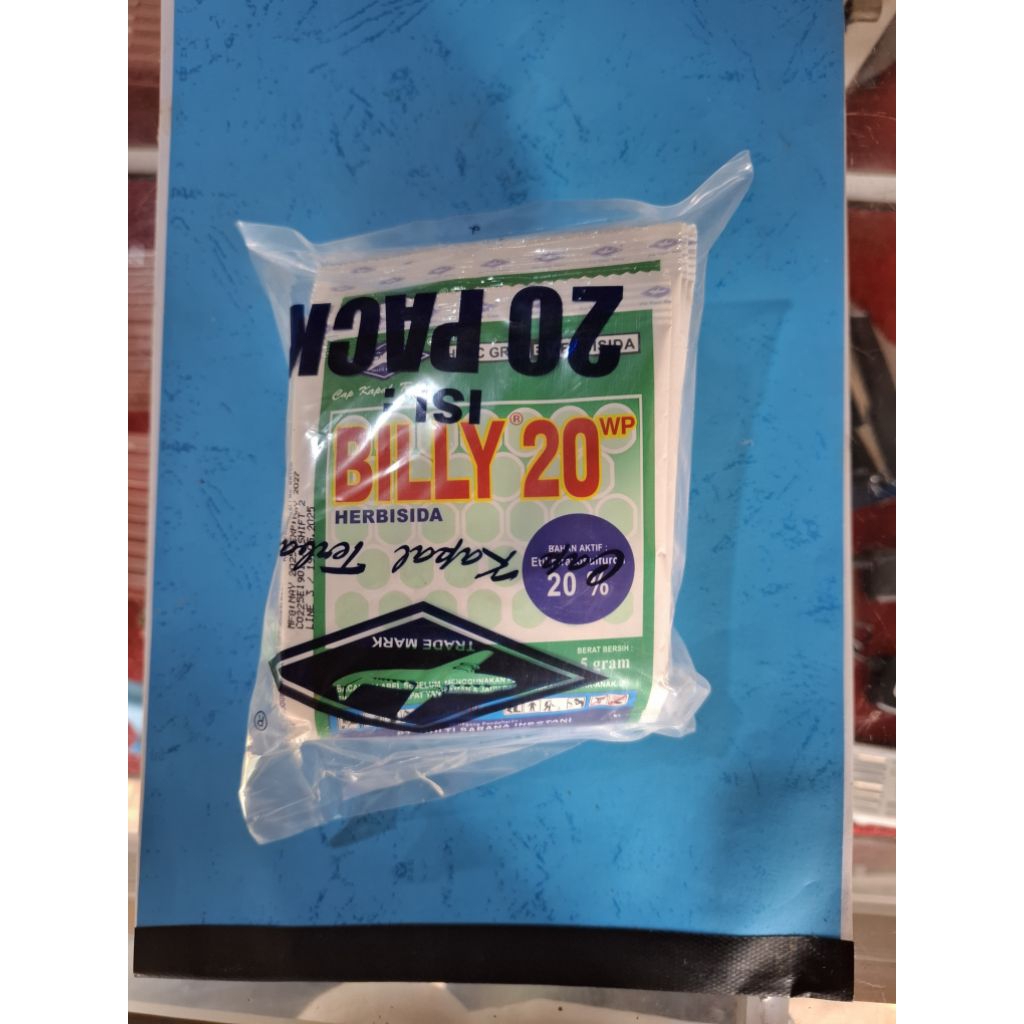 Herbisida  Billy 20 WP. 5 gram X 20pcs