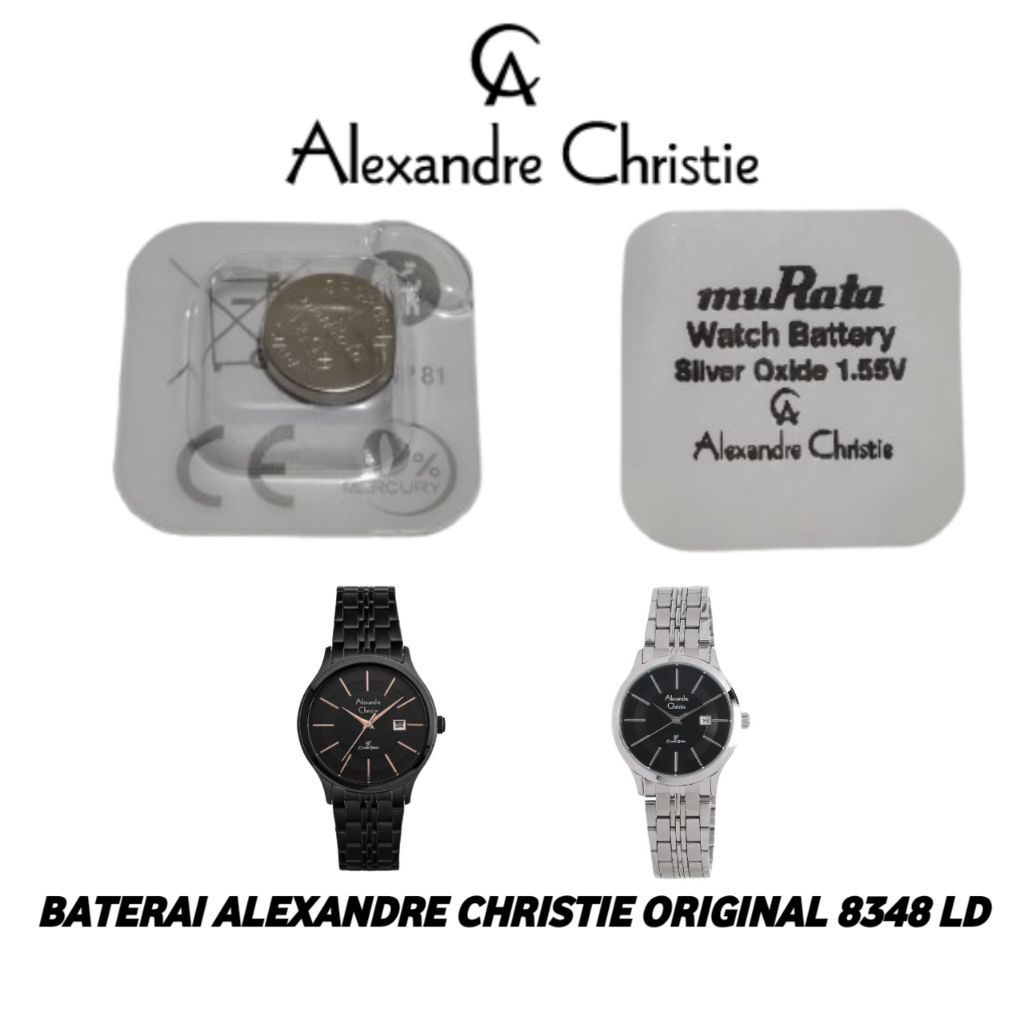 Baterai Alexandre Christie original 8348 LD