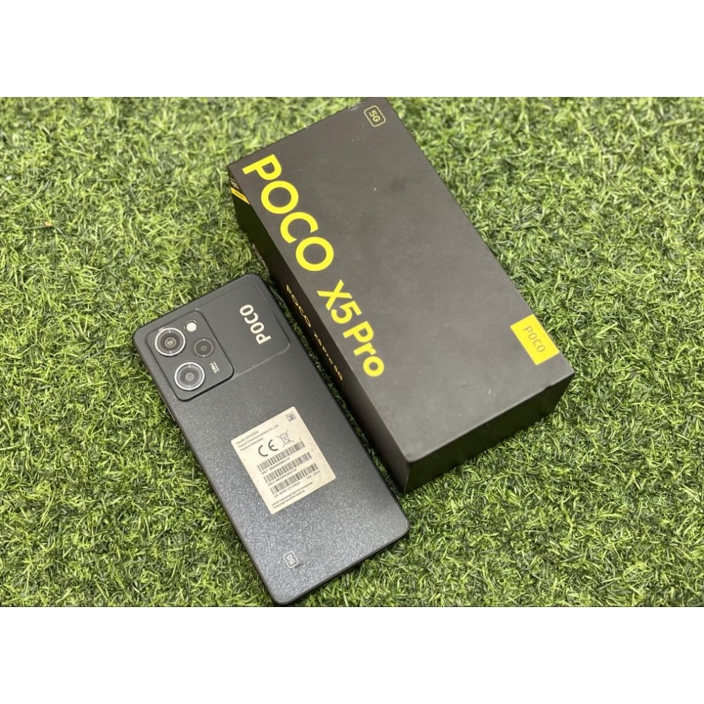 POCO X5 PRO 5G 8/256GB SECOND LENGKAP MULUS RESMI INDONESIA