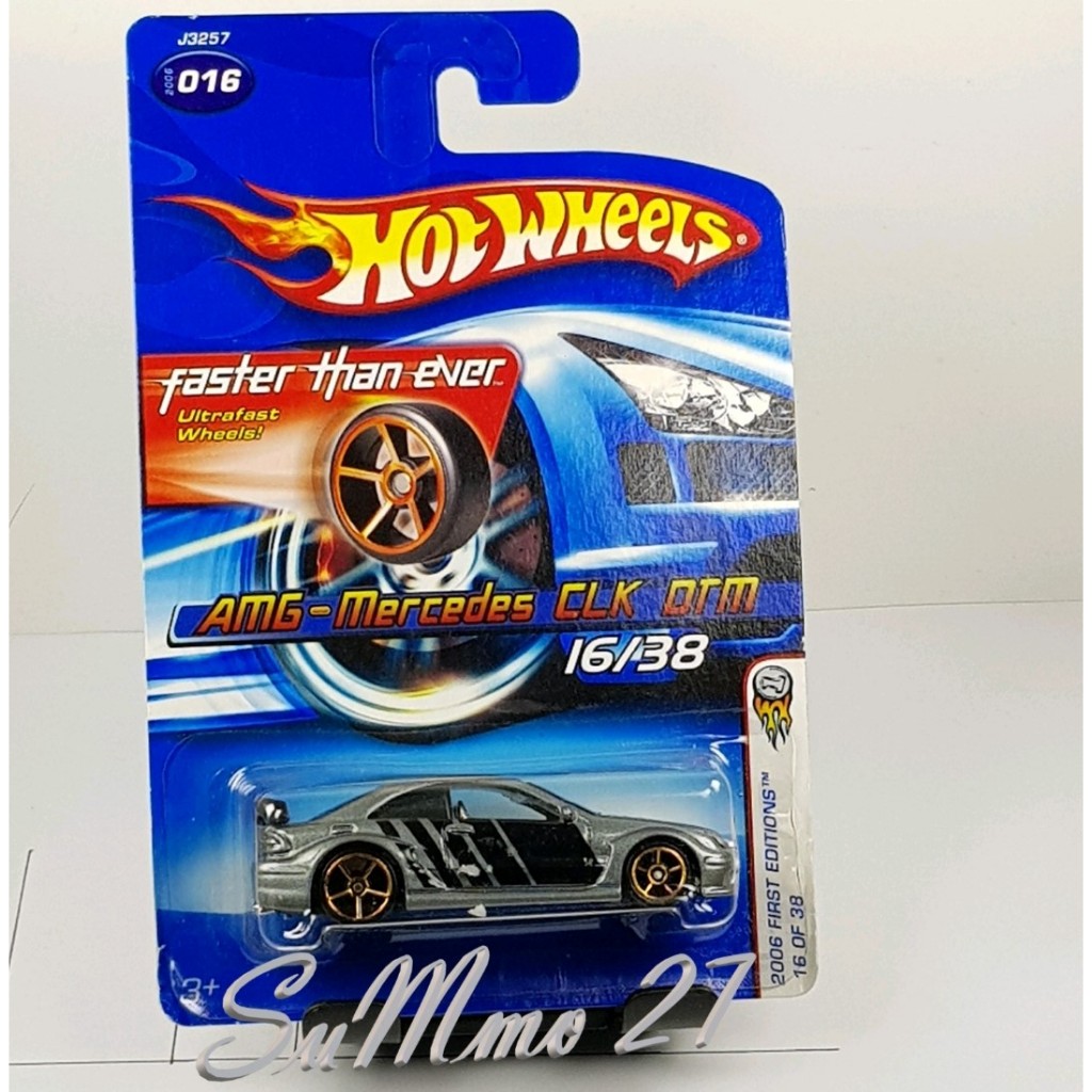 Hotwheels Mercedes Benz CLK AMG DTM ultrafast wheels protector diecast 1 64