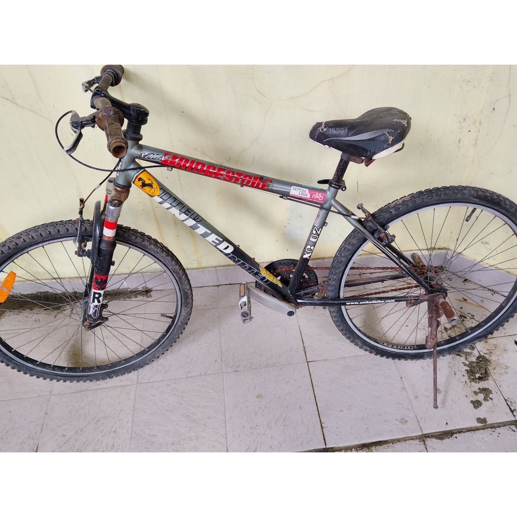 Sepeda MTB UNITED Bridgestone 26” Second – Hardtail