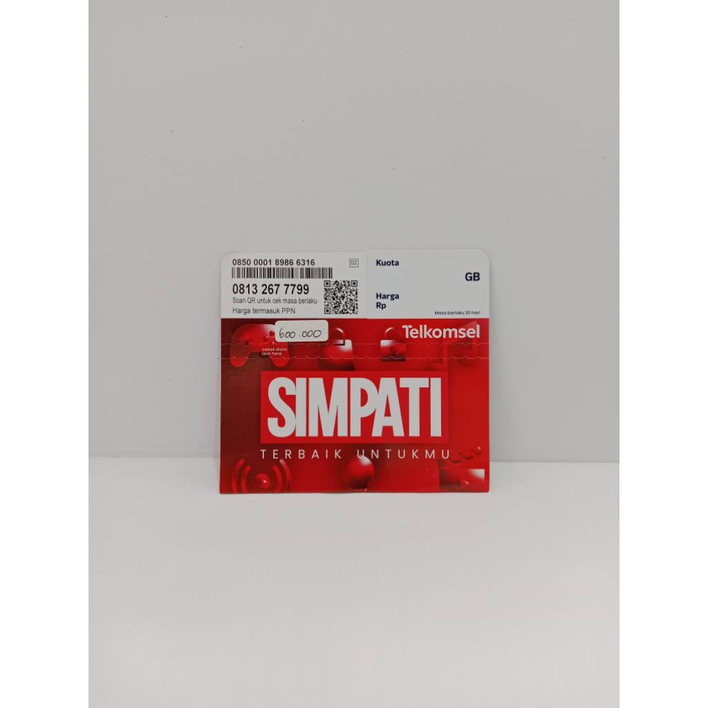 No Cantik Simpati 11 Digit