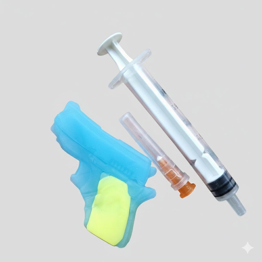 boneka jelly suntik / mainan jelly suntik membesar / mainan unik / mainan viral