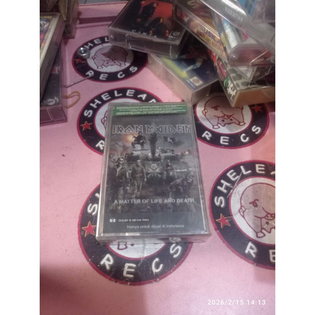 Kaset Iron Maiden - A Matter Of Life And Death (segel)