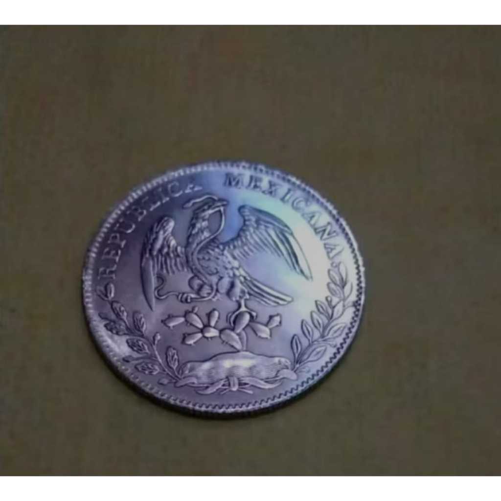 Replica Uang Koin Kuno Langka Republica Mexicana