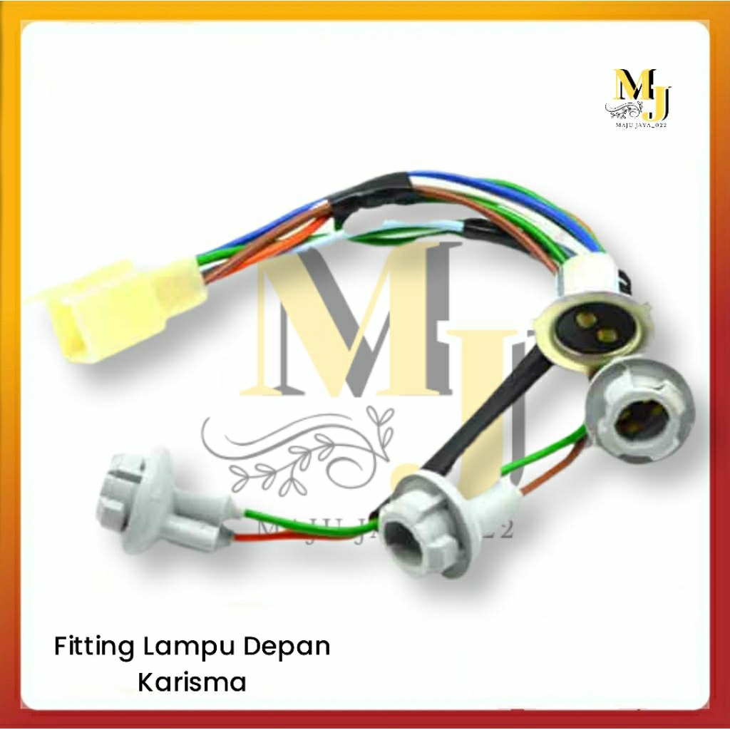 Fitting Lampu Depan Presisi Untuk Motor Honda Karisma