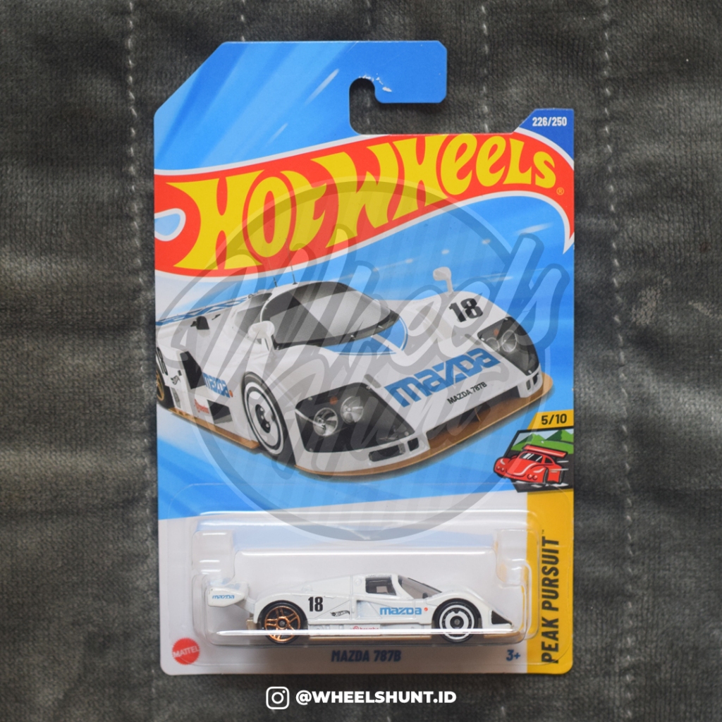 Hotwheels Mazda 787B (White)