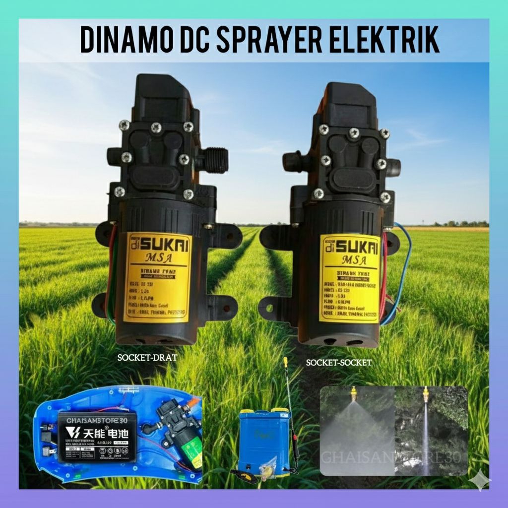Dinamo Pump Untuk Knapsack Sprayer Elektrik CBA Dan DGW