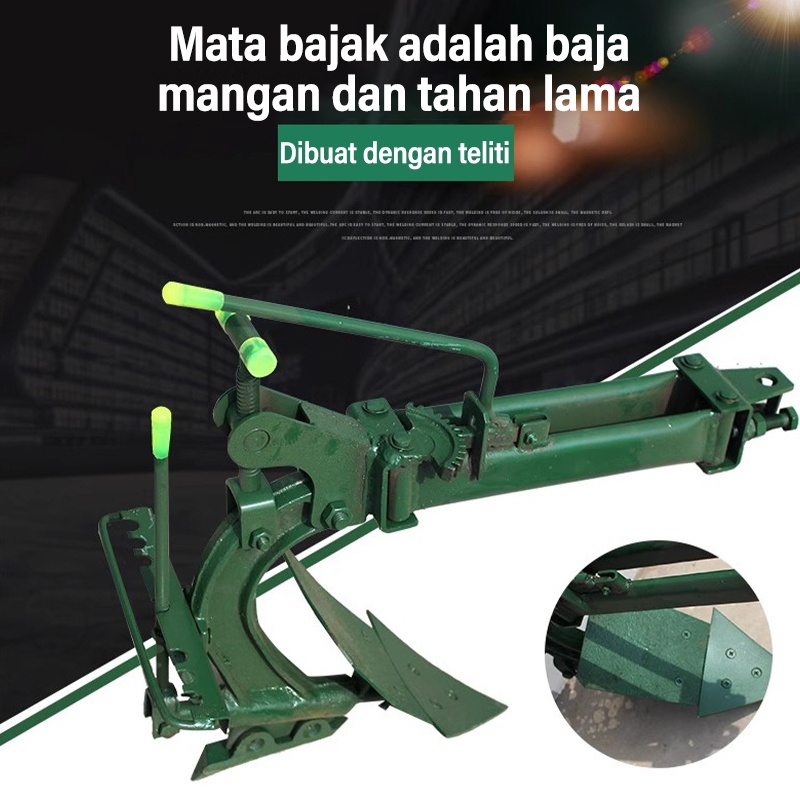NW - Singkal Bolak Balik Double Sided Plough Traktor Roda Dua - Bajak Ganda Efisien