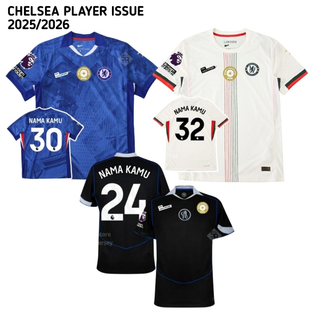 PLAYER ISSUE Jersey Chelsea Home Away Third/3RD 2025 2026 - Jersey Chls Terbaru High Quality