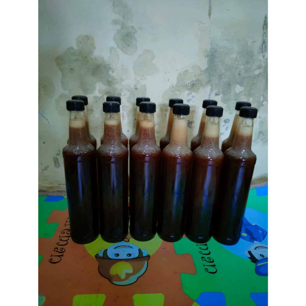 Madu Ternak Asli 1Kg Botol Plastik Tersegel