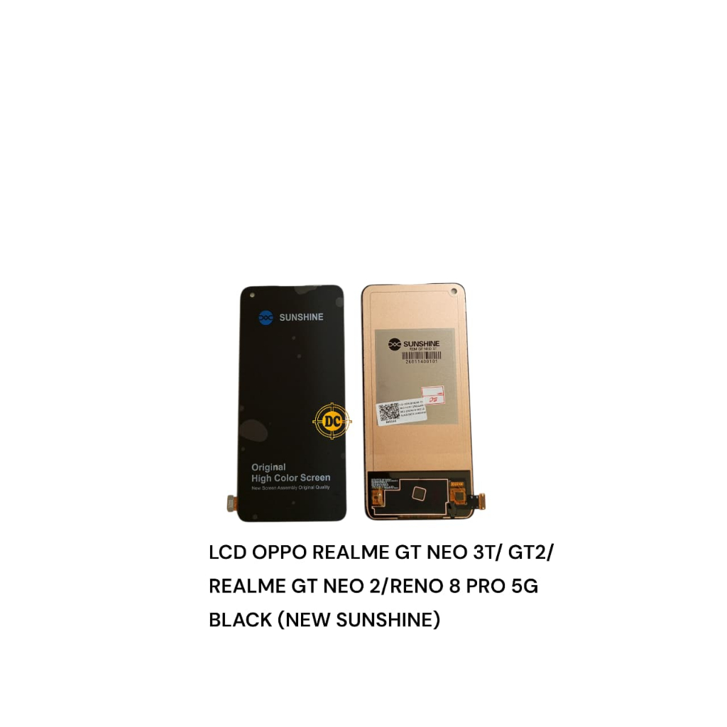 LCD TOUCHSCREEN REALME GT NEO 3T / REALME GT 2 / LCD REALME NEO GT 2 COMPLETE ORIGINAL