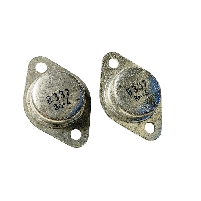 Transistor power amplifier PNP germanium 2SB337 B337 TO-3 30V 7A 12W