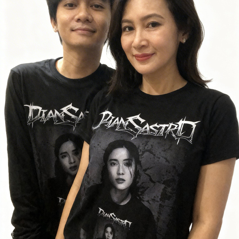 Kaos Dian Sastro X Deadsquad Tshirt 100% Cotton || Casual Unisex T-SHIRT Size S  M L XL XXL 3XL 4XL 
