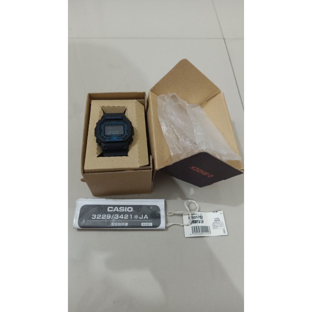 [Preloved] Jam Tangan Original Casio - G-Shock DW-5600BBM | G Shock 3229