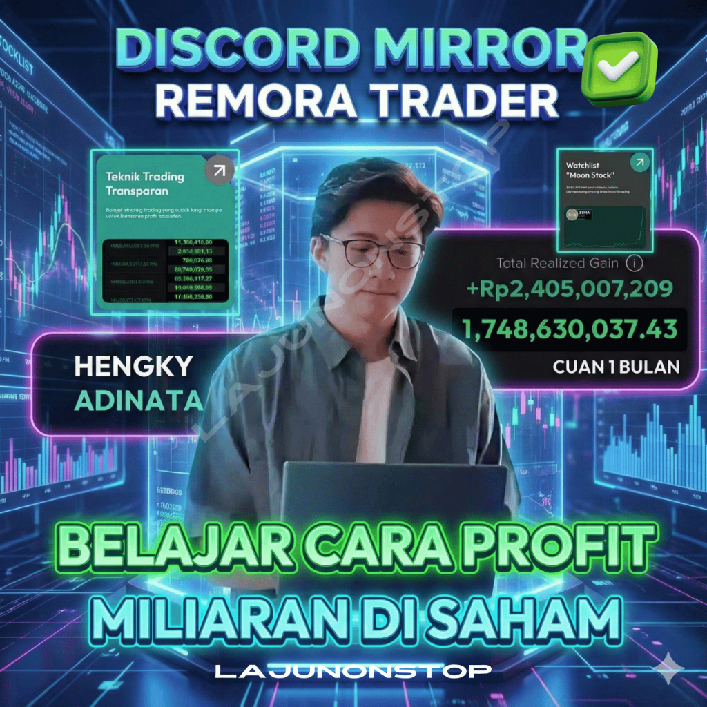 DISCORD MIRROR REMORA TRADER KELAS SAHAM