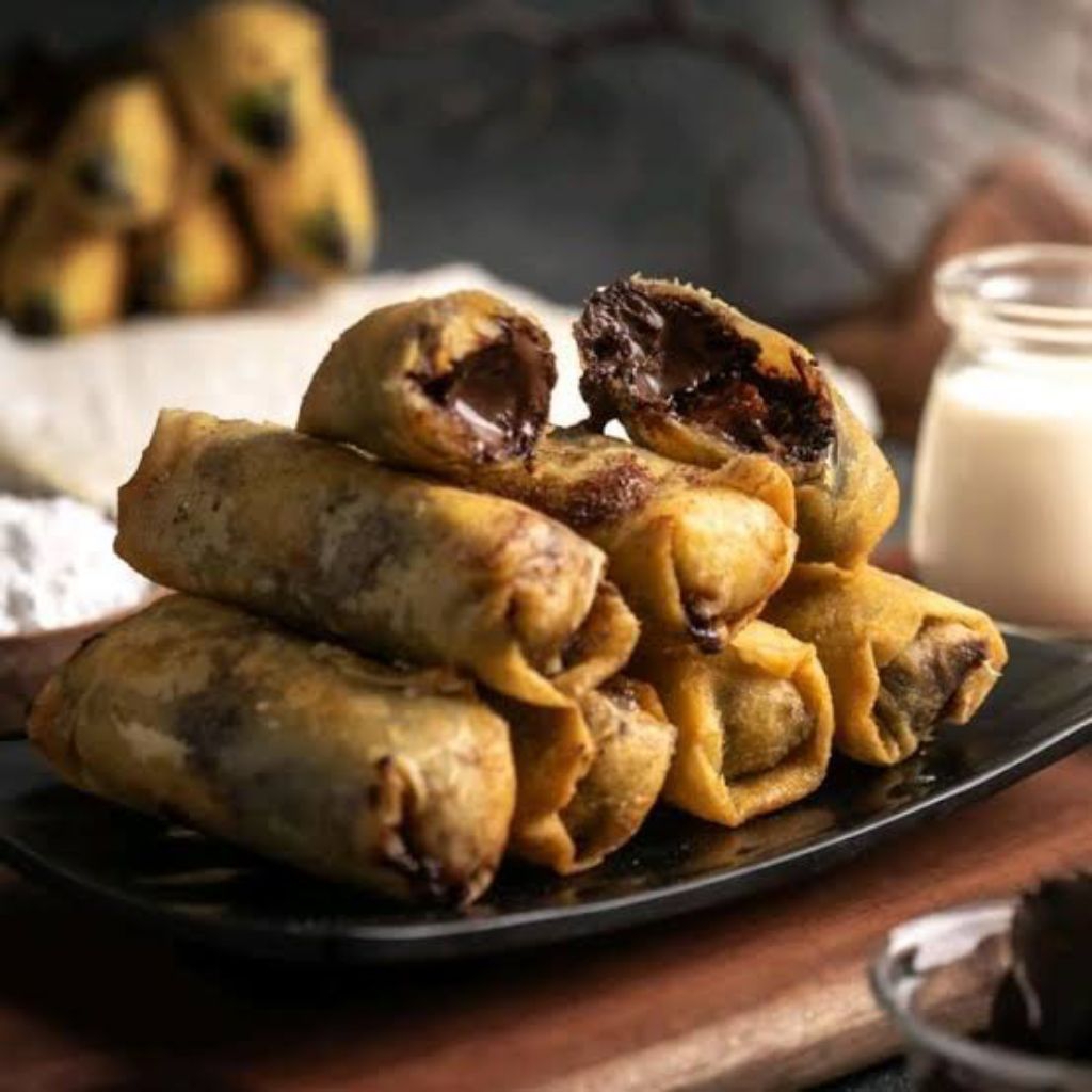 Pisang Cokelat Frozen Goreng