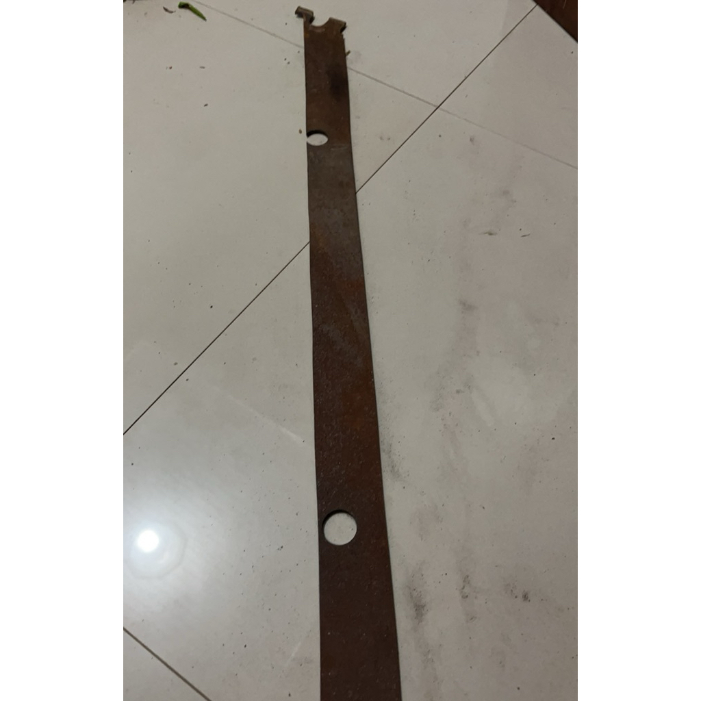 gergaji batu atau somel batu bahan pande besi / bahan bilah tebal 5mm panjang 85mm