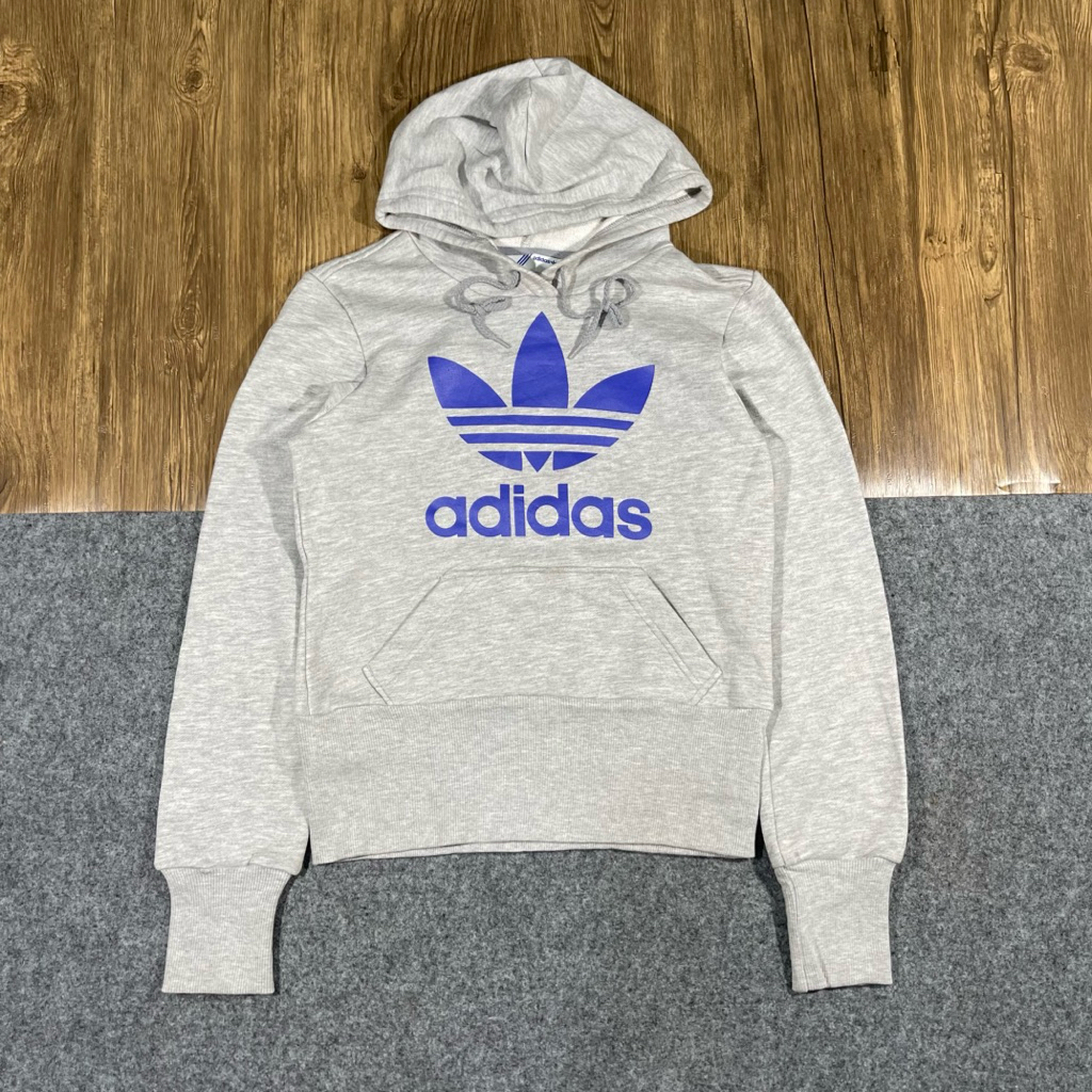 Hoodie Adidas trifoil cropty