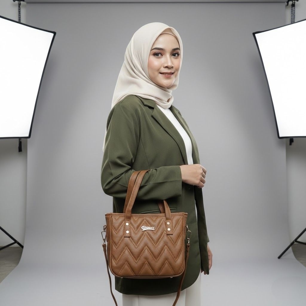 Tas Selempang/Tas Trendy Wanita/Tas fashion/Tas Muat Hp