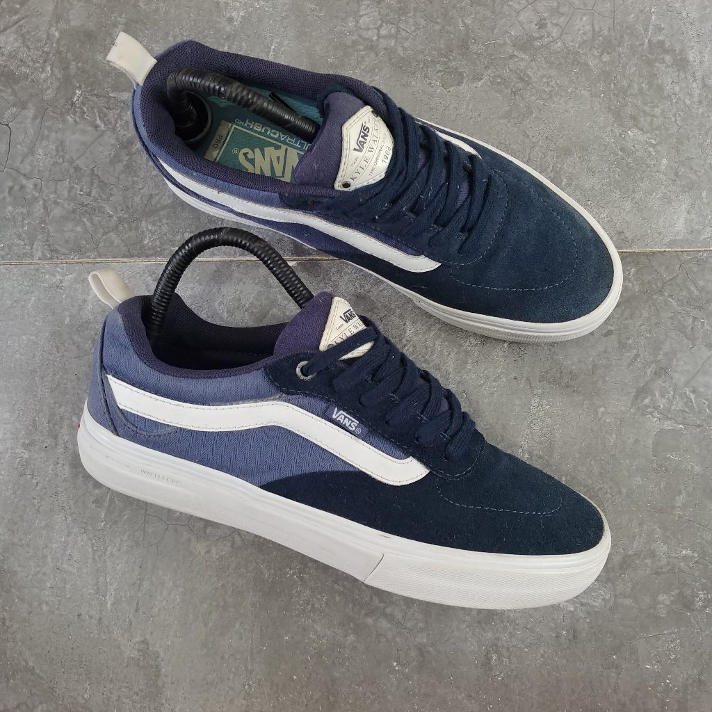Vans Pro Kyle Walker Blue Black VN0A5JIENGJ Original ( Size 40 / 39 / 25cm )