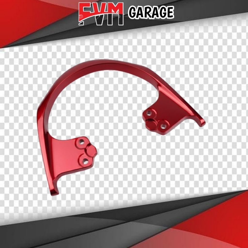 Behel Scoopy Warna Candy Merah Begel Planger Jok Belakang Scoopy 2025
