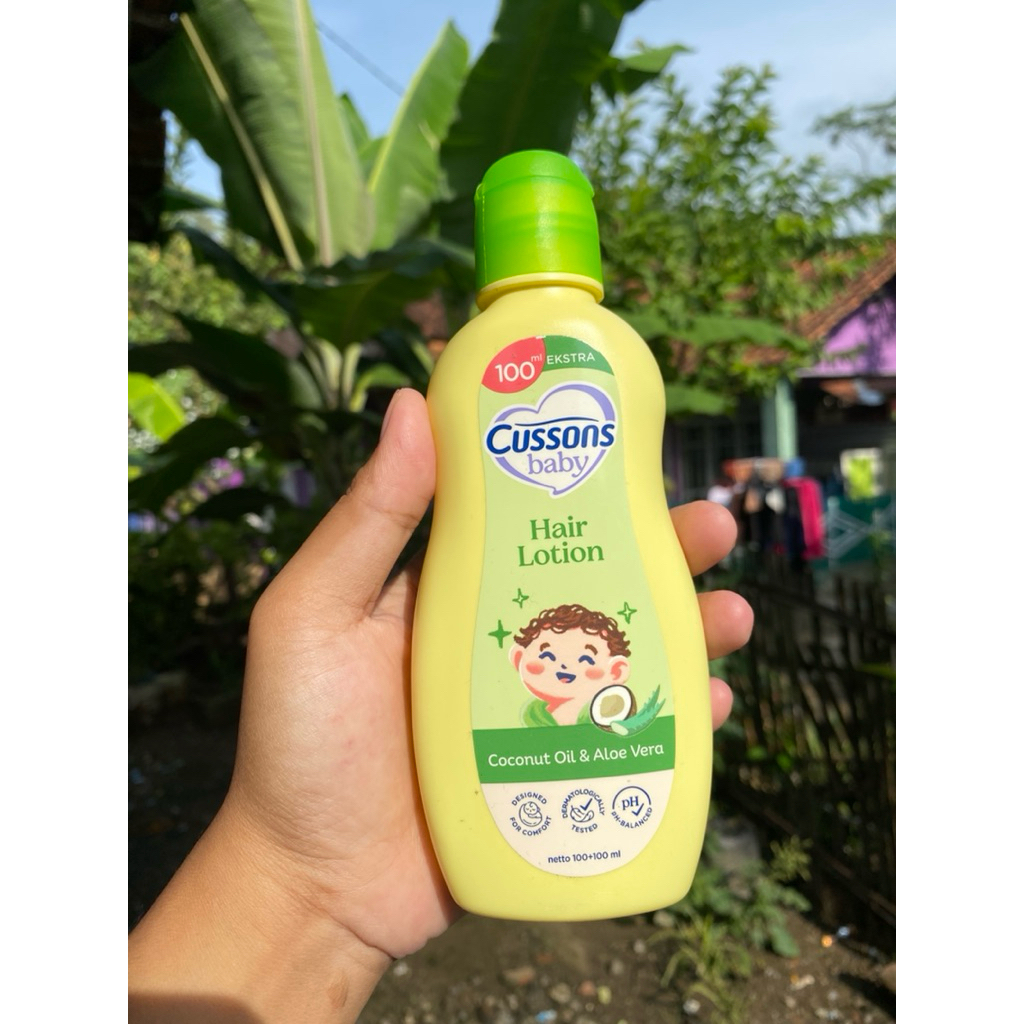 [ 200ml ] Cussons baby hair lotion 200ml