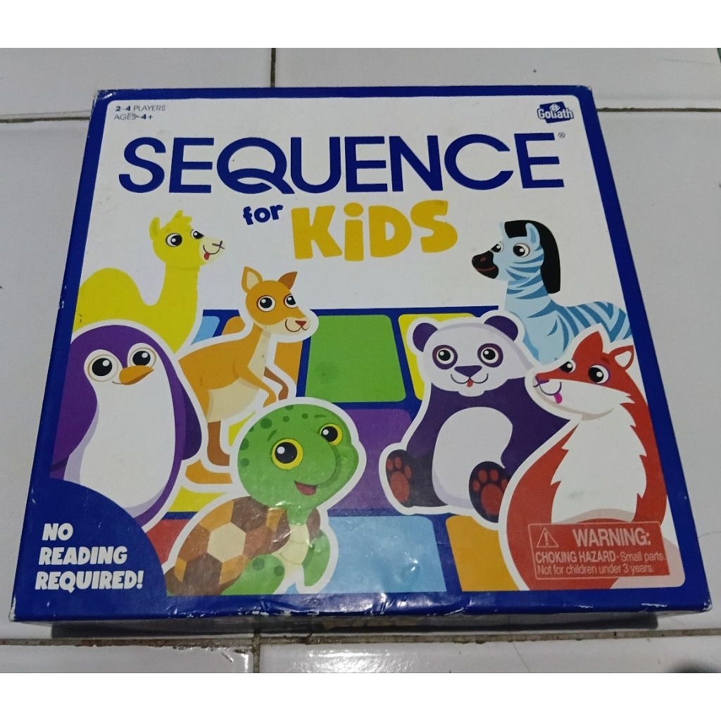 mainan edukasi anak gameboard sequence for kids
