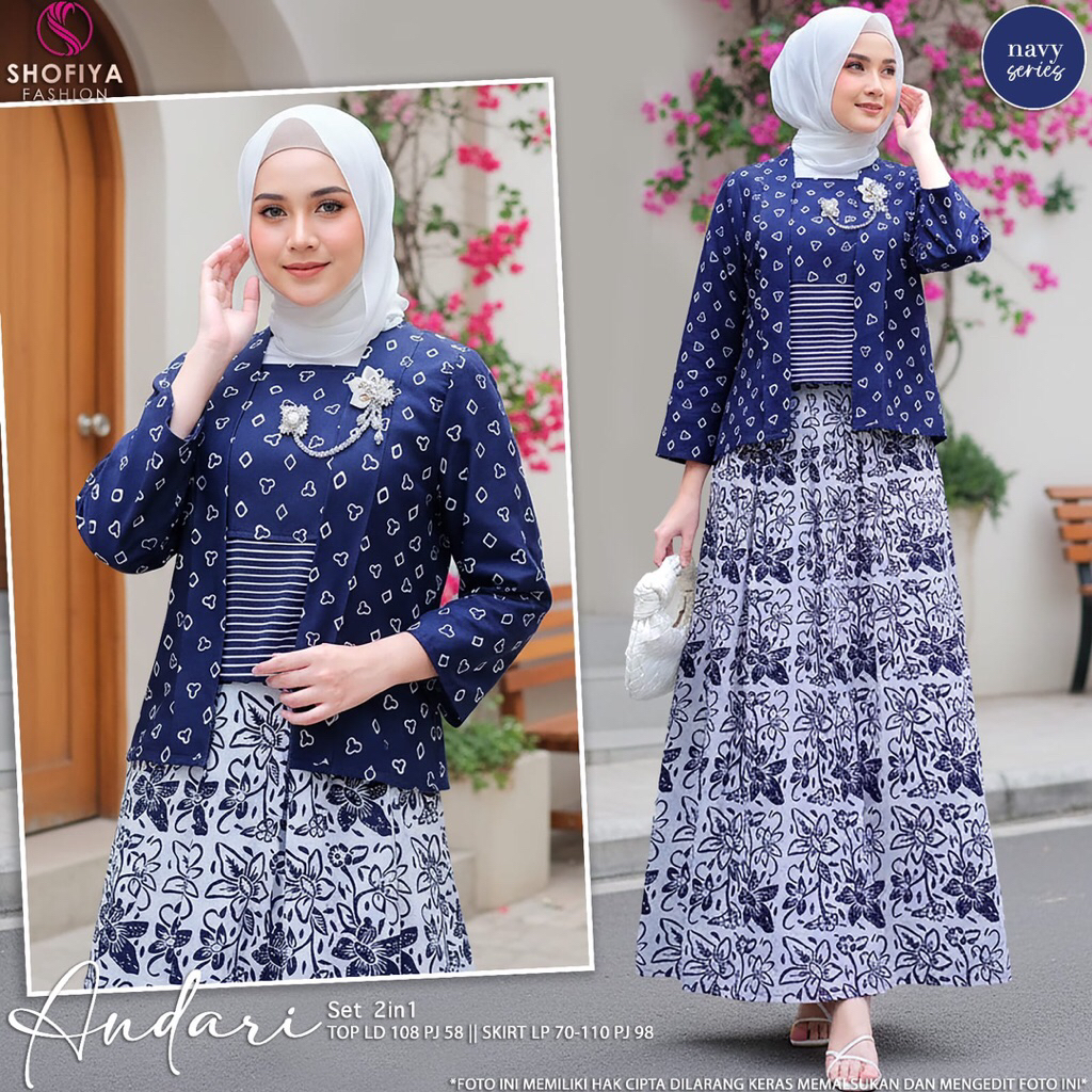 ANDARI SET BATIK ORIGINAL BY SHOFIYA