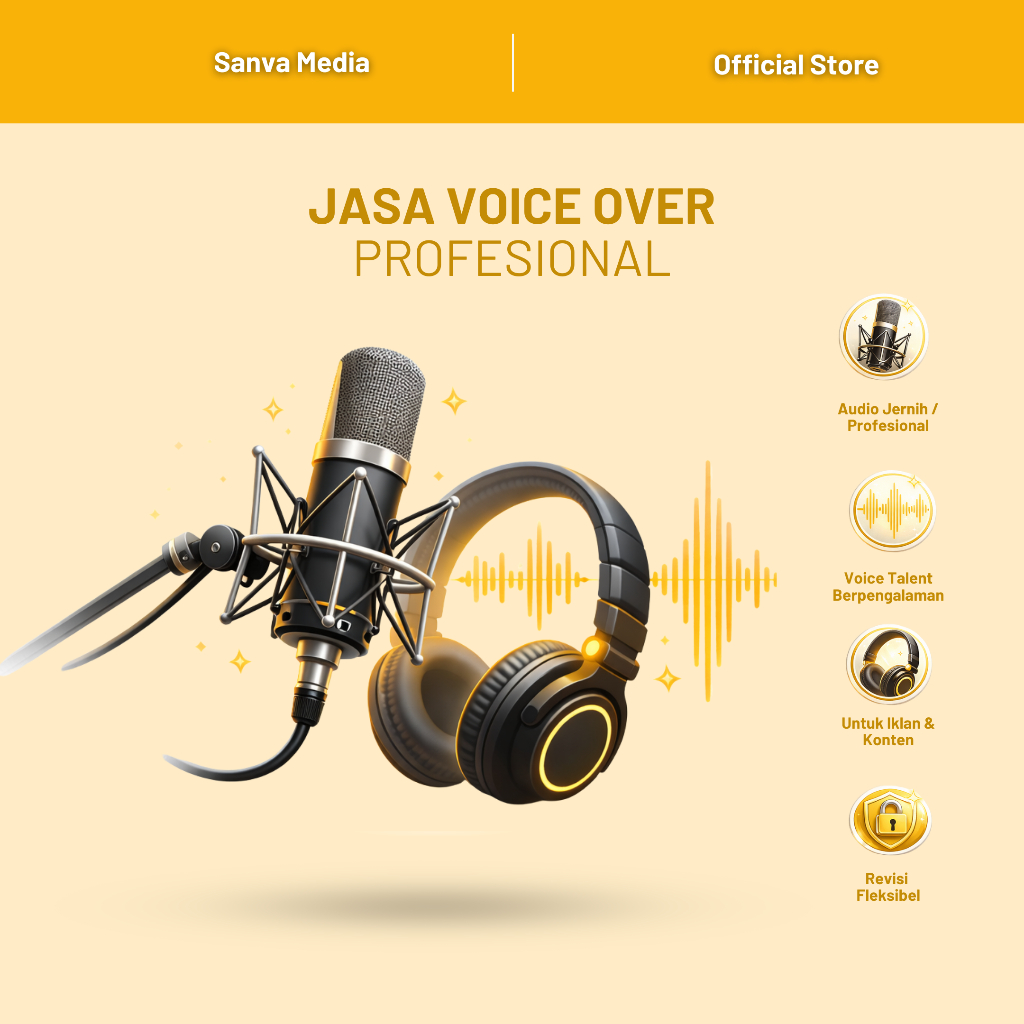 JASA VOICE OVER PROFESIONAL