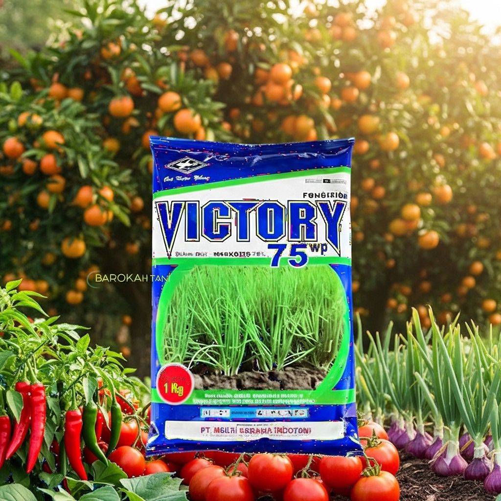 VICTORY 75WP Fungisida Sistemik 1kg - Pelindung Tanaman Paling Ampuh dari Serangan Jamur & Bercak