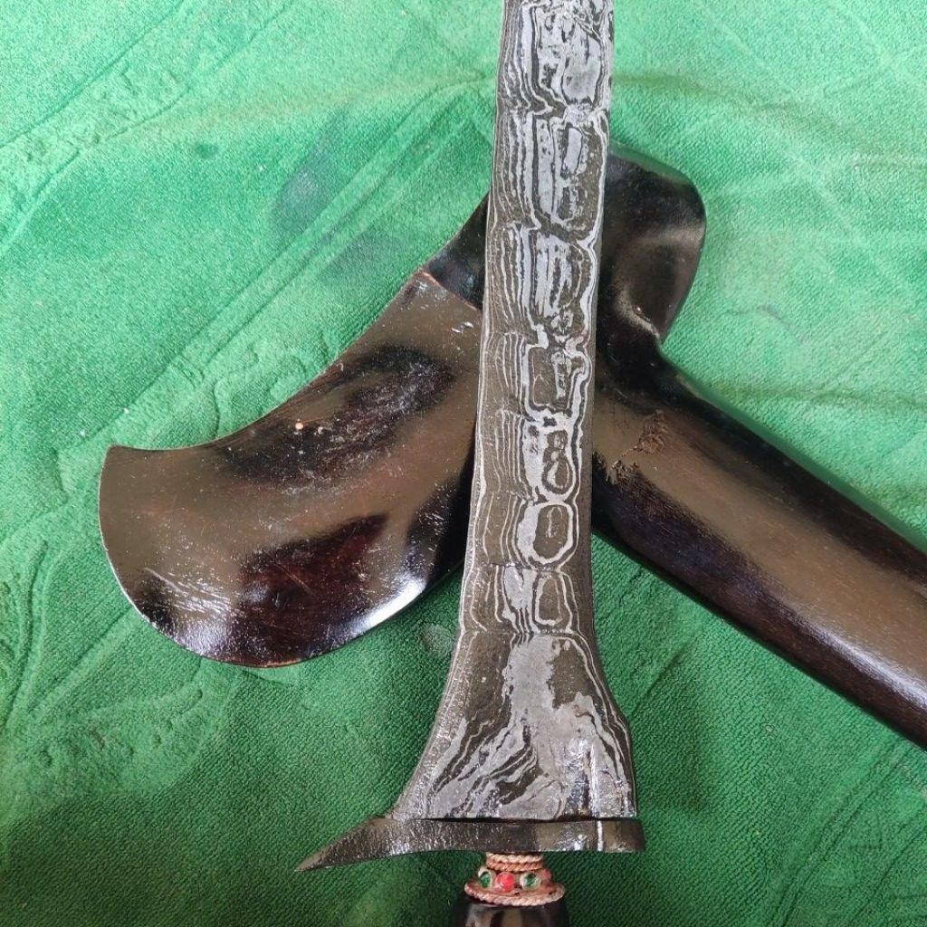 keris tilam pamor melati tumpuk